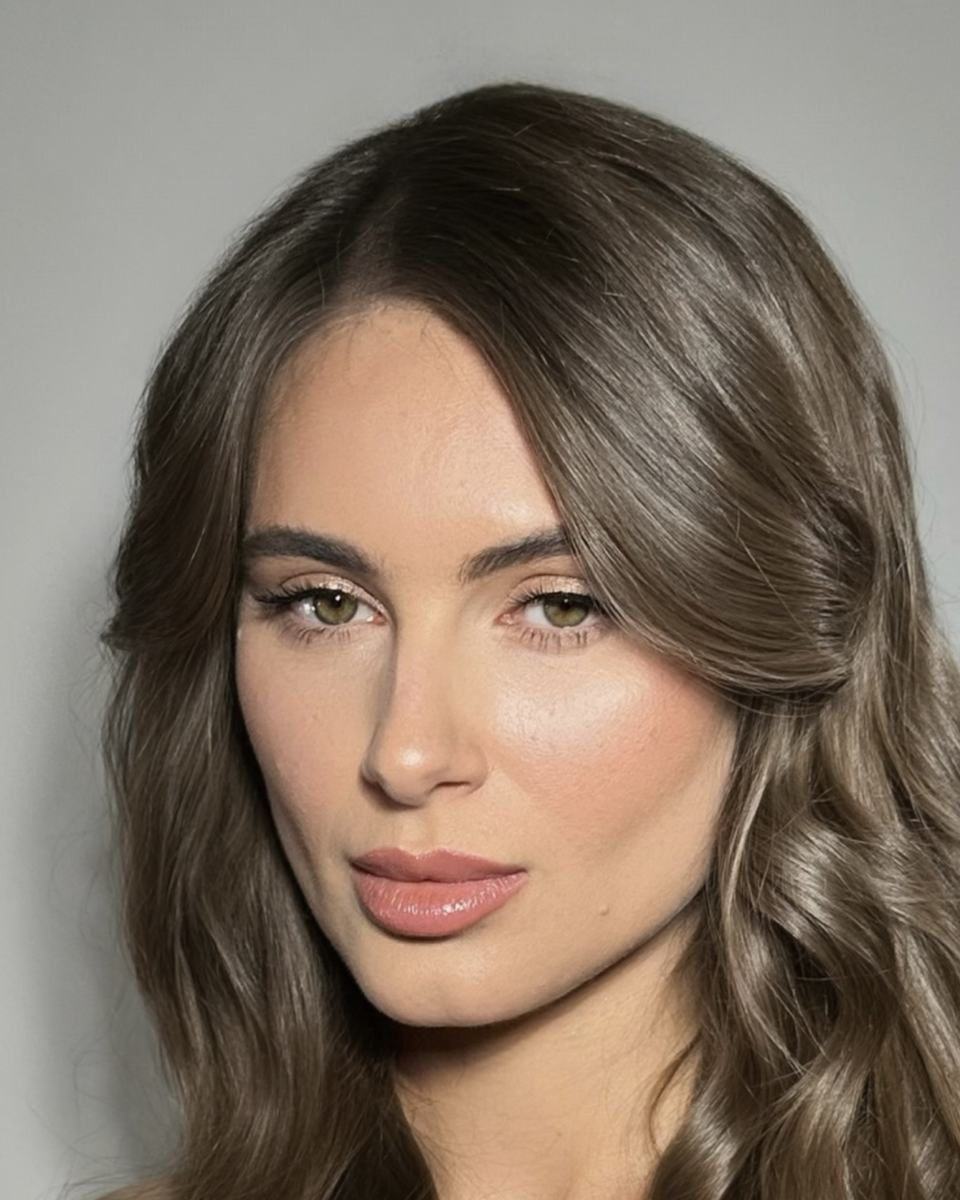 Bridal hair in Laguna Beach by Blossom Beauty Team