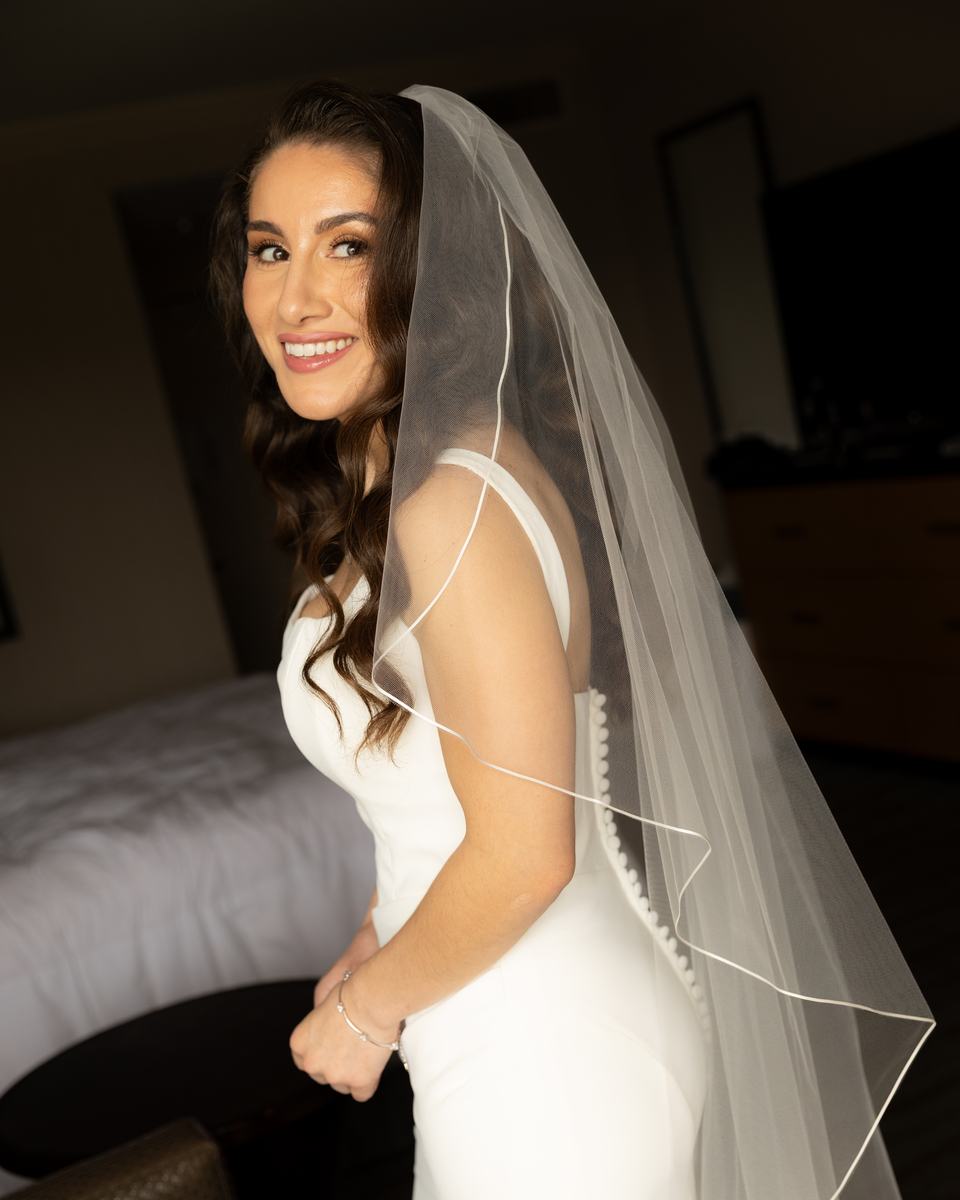 Bridal hair in Los Angeles by Blossom Beauty Team